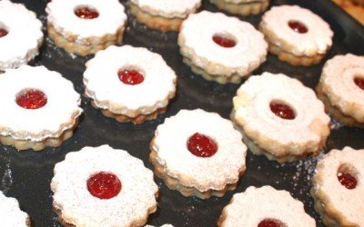 Spitzbuben Cookies