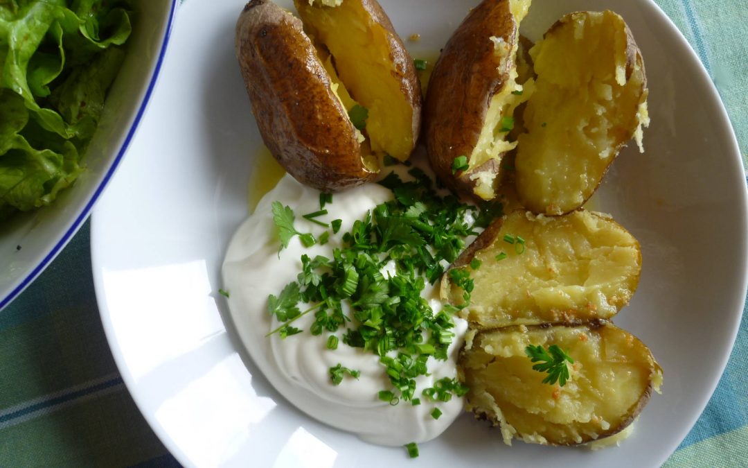 Potatoes with Butter and Ricotta