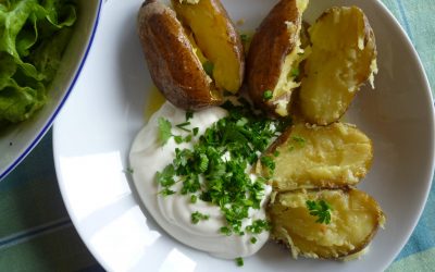 Potatoes with Butter and Ricotta