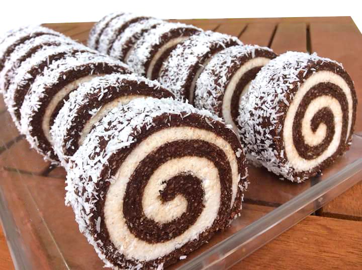 Raw Coconut Roll